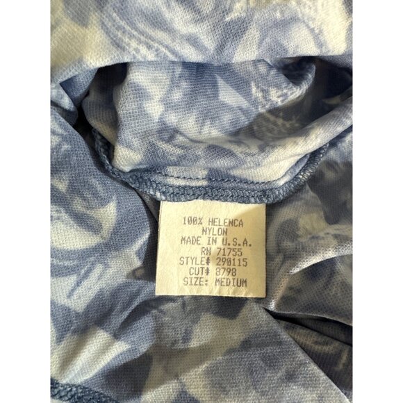 Robin Piccone Artistic Mosaic Faces Print Nylon Tee Size M - Picture 4 of 4